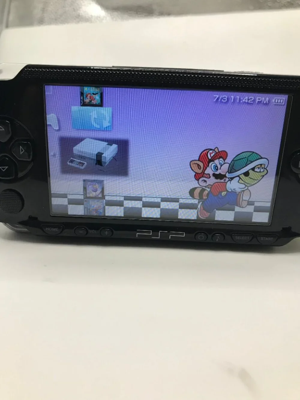 Black PSP 1000 Console W/Charger, preloaded with over 5,000 Game,